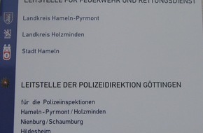 Polizeidirektion Göttingen: POL-GOE: Zwei Leitstellen in der Polizeidirektion Göttingen! Notrufumstellung problemlos