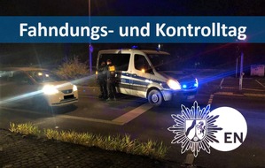Kreispolizeibehörde Ennepe-Ruhr-Kreis: POL-EN: Fahndungs- und Kontrolltag im Ennepe-Ruhr-Kreis