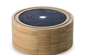 medisana GmbH: Wellness und Wohlbefinden für Zuhause: Der neue Aroma Diffusor AD 625 aus Bambus ist ein stilvolles Wohnaccessoire