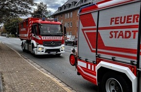 Feuerwehr Neuss: FW-NE: Brand in Industriebetrieb an der Düsseldorfer Straße nach sieben Stunden gelöscht | Keine Verletzen