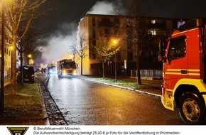 Feuerwehr München: FW-M: Dichter Rauch in den Straßen und sieben Leichtverletzte (Messestadt-Riem)