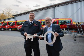 FW-KLE: Neue Fahrzeuge und Ausrüstung übergeben und eingeweiht