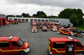 Feuerwehr Dortmund: FW-DO: Dortmunder Einsatzkräfte von Feuerwehr und Hilfsorganisationen überörtlich in NRW eingesetzt