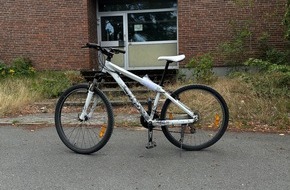 Polizeiinspektion Gifhorn: POL-GF: Fahrrad sichergestellt - Eigentümerin bzw. Eigentümer gesucht