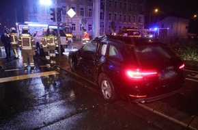 Feuerwehr Dresden: FW Dresden: Schwerer Verkehrsunfall mit mehreren Verletzten