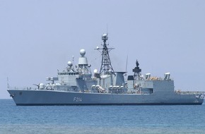 Presse- und Informationszentrum Marine: Die Fregatte Lübeck kehrt zurück UNIFIL Einsatz für deutsche Fregatte beendet