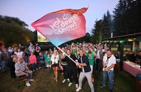 MDR Mitteldeutscher Rundfunk: MDR begeistert mit „Hol dir deine Show!“ in Niederstriegis – Folgeausgabe im September kommt aus Nitschareuth in Thüringen