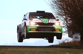 Skoda Auto Deutschland GmbH: Fabian Kreim/Tobias Braun streben in der Deutschen Rallye-Meisterschaft zweiten Sieg an, SKODA AUTO Deutschland verspricht tolle Show in Sachsen (FOTO)