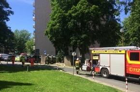 Feuerwehr Hattingen: FW-EN: Gemeldeter Wohnungsbrand im Hochhaus