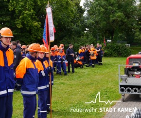 FW Kamen: Leistungswettkämpfe der Jugendfeuerwehr NRW in Kamen durchgeführt.