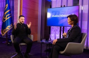 ARD Das Erste: Selenskyj warnt bei „maischberger“: Ukraine könnte zweites Afghanistan werden