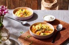 Kartoffel-Marketing GmbH: Spargel mal anders: Kartoffel-Spargel-Ragout mit Kichererbsen