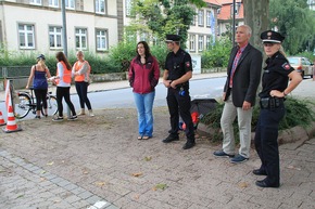 POL-HM: Fahrradaktion &quot;Sicher auf zwei Rädern&quot; in Hameln