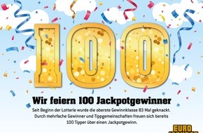 Eurojackpot: Eurojackpot: 100. Jackpotgewinner gefunden