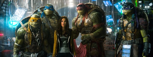 ProSieben: Gar nicht lahm: "Teenage Mutant Ninja Turtles" am 18. September 2016 auf ProSieben