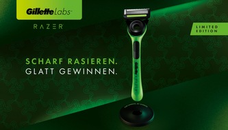 Gillette Deutschland: Scharf rasieren. Glatt gewinnen. / Gillette und Razer präsentieren die ultimative Kooperation im Bereich Gaming und Rasur
