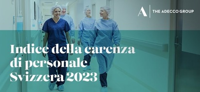 Adecco Group: Comunicato stampa: La carenza di manodopera rimane elevata