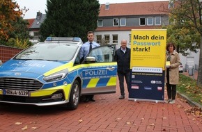 Polizeipräsidium Hamm: POL-HAM: Polizei und Verbraucherzentrale als starkes Team: Mach Dein Passwort stark!