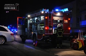 Feuerwehr Iserlohn: FW-MK: Haartrockner brannte