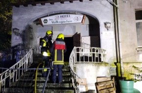 Feuerwehr Oberhausen: FW-OB: Brand an der Kapellenstraße