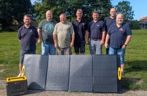 Kreisfeuerwehr Oldenburg: FW-OLL: Gemeinsames Engagement erm&ouml;glicht mobile Stromversorgung f&uuml;r die Jugendfeuerwehr