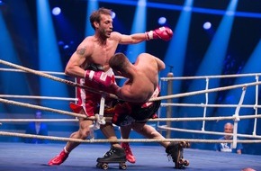 ProSieben: Schlagabtausch mit Handicap: Hobby-Boxer gegen Box-Champion Tyron Zeuge bei "Beginner gegen Gewinner"