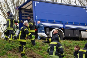 FW Alzey-Worms: Abschlusspressemeldung zur Vollübung "Hochwasser" Vollübung "Hochwasser" im Landkreis Alzey-Worms erfolgreich abgeschlossen - vorläufiges Fazit