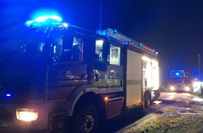 Feuerwehr Bocholt: FW Bocholt: Kellerbrand in Holtwick