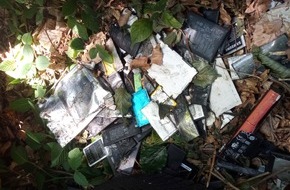 Polizeipräsidium Offenburg: POL-OG: Gaggenau - Zeugen nach illegaler Müllentsorgung gesucht
