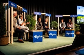 Allgäu GmbH: Perspektiven für das Allgäu im Zeichen des Klimawandels - die Diskussion zum Allgäu Tag
