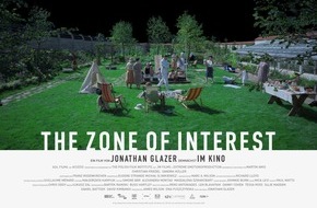 LEONINE Studios: THE ZONE OF INTEREST: Platz 2 der Kinocharts / Ein epochaler Film DIE ZEIT / Film der Stunde DER FREITAG / Ein filmischer Meilenstein RBB RADIO EINS / Radikales Meisterwerk BERLINER MORGENPOST