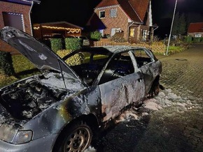 POL-STD: Traktor bei Unfall umgestürzt - Fahrer leicht verletzt, Zwei Einbrüche in Jork, Audi in Sauensiek ausgebrannt, Einbrecher in Buxtehuder Restaurant