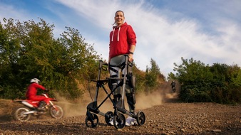 Back in motion: Peggy&rsquo;s rehabilitation success after a serious motocross accident