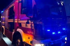 Feuerwehr Dresden: FW Dresden: Brand eines Kleintransporters