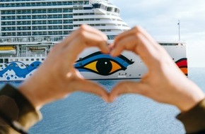 AIDA Cruises: AIDA Pressemeldung: Herzklopfen – Der Februar steht bei AIDA ganz im Zeichen der Liebe