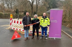 Westconnect GmbH: Kostenloser Glasfaseranschluss: Der Ausbau des Glasfasernetzes in Birresborn ist gestartet