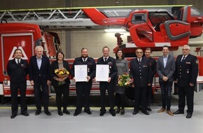 Freiwillige Feuerwehr Gangelt: FW Gangelt: Mehr als 110 Jahre ehrenamtliches Engagement