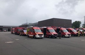 Feuerwehr Schermbeck: FW-Schermbeck: Überörtliche Hilfeleistung in Krefeld