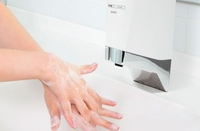 CWS-boco Suisse SA: CWS SmartWash : jusqu'à 90 % d'eau économisée lors du lavage des mains quotidien