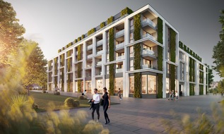 Baustart im NeckarPark: Grünes Designhighlight aus dem Hause Strenger