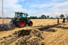 Feuerwehr Schermbeck: FW-Schermbeck: Einsatzstichwort Vegetationsbrand