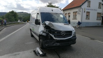 Polizeidirektion Bad Kreuznach: POL-PDKH: Auffahrunfall