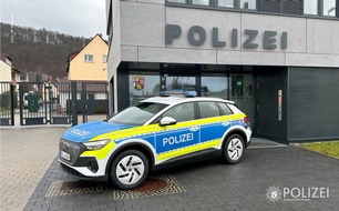 Polizeipräsidium Westpfalz: POL-PPWP: Erster rein elektrischer Streifenwagen im Einsatz