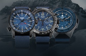 Ferris Bühler Communications: For all winter adventurers: traser presents three blue timepieces for the cold season