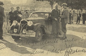 Skoda Auto Deutschland GmbH: ŠKODA und die Rallye Monte Carlo: eine 110-jährige Erfolgsgeschichte