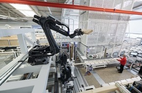 WeberHaus GmbH & Co. KG: PM: Robotik beim Fertighaushersteller WeberHaus