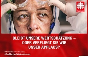 Deutscher Caritasverband e.V.: Aufwertung von sozialen Berufen ist laut Umfrage aktuell wichtigstes Handlungsfeld für die Politik