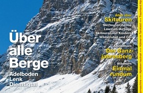 Wandermagazin SCHWEIZ: Wandermagazin SCHWEIZ: Über alle Berge / Wanderparadies Adelboden-Lenk-Diemtigtal