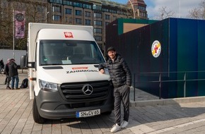 elmex: Neues Zahnmobil für Hamburg