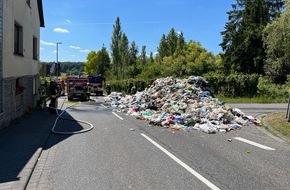 Polizeidirektion Montabaur: POL-PDMT: Hirschberg. Akkus verursachen Brand eines M&uuml;llcontainers